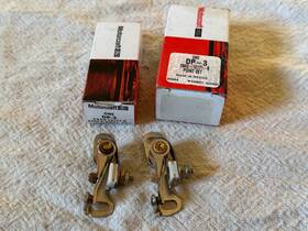 C9az-12171-b Motorcraft Nos Ford Ignition Distributor Points 1957-73 6 Cylinder Mustang Galaxie Lot Of 2