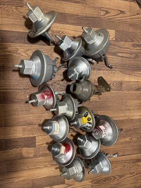 Dd-377 Motorcraft Ford V8 Distributor Vacuum Advance Lot Of 15