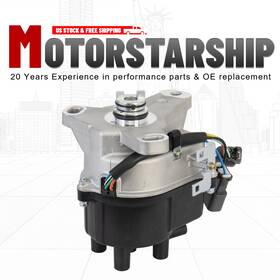 809c13009p2020 Motorstarship 1x Ignition Distributor For 1997-2001 Honda Prelude Td-77u Td77u New