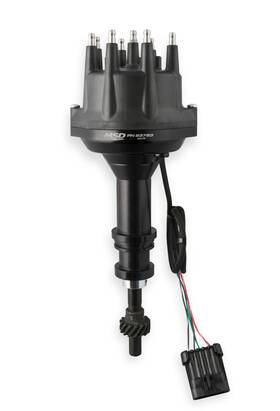 23783 Msd Black Ford 351w Dual Sync Distributor