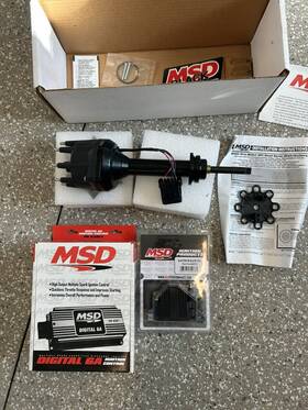 23833 Msd Chrysler 426 440 Dual Sync Distributor Digital 6a Ignition Box Coil