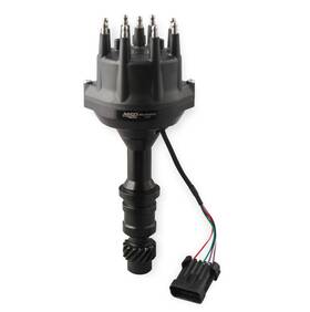 23853 Msd Black Oldsmobile V8 Dual Sync Distributor