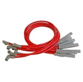 32189 Msd Red Spark Plug Wire Set For 94-97 Dodge Ram 318/5.2l 360/5.9l V8