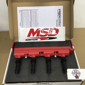 8236 Msd Ignition Coil Blaster Series Red - 2011-2020 Gm 1.4l Turbo