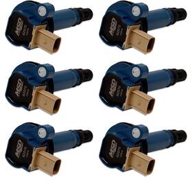 825765 Msd Ignition Coils Blue 6-pack 3-pin Connector