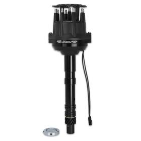 85703cr Msd Refurbished Black Chevy V8 Billet Performance Distributor Sbc