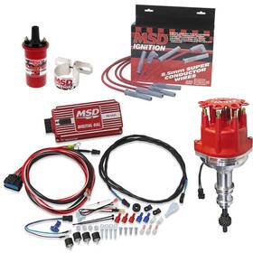 9109194 Msd 8579 Fits Ford 302 Pro-billet Distributor Ignition Kit 6425/31189