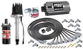 121-85 Msd Ignition 85557k Kit Chevy V8 Includes Pro-billet Distributor
