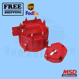 L2434088 Msd Distributor Cap And Rotor Kit Fits With Pontiac Phoenix 77-1979