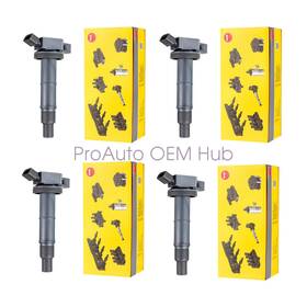 90919-02244 Ngk U5052/90919-02244 4 Pcs 9091902244 Oem Ignition Coil For Toyota Camry 2002-2009 Matrix 2009-10