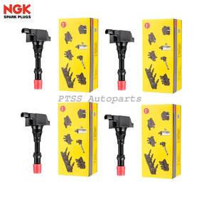 30520-pwa-003 Ngk U5097/30520-pwa-003 For Honda Civic 2006-2011 1.3l 4 Pcs 30520pwas01 Oem U5097 Ignition Coils
