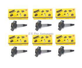 9091902255 Ngk U5458 9091902257 6 X Oem Ignition Coils For Lexus Gs350 Is35