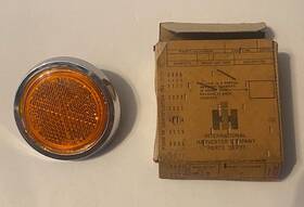 385669-c1 Nos Ih Scout 800 Reflector Amber International Harvester 1966-1971