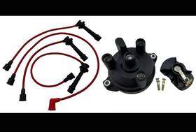 Np-6d20-id-2 Npboosted 7mm Spark Plug Ignition Wires Cap Rotor Fits Suzuki Carry Tune Up Kit F6a Engine