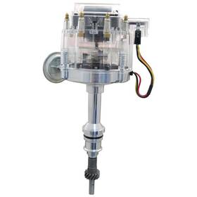 Ppheid-f9000cl Oeg Parts New Hei Distributor Ford V8 Sbf 302 5.0 1986 -1994 Efi To Carb Conversion Clear