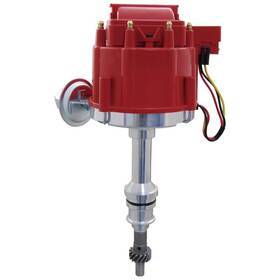 Ppheid-f9001r Oeg Parts New Hei Distributor For Ford 351w 5.8 V8 Sbf Direct Fit Replacement Red