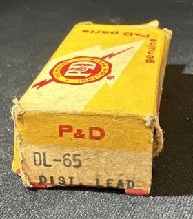 Dl-65 P&d Vintage Distributor Lead Wires New Old Stock In Original Box