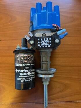 45561 Perfomance Distributor Dodge V8 Tri-power W Coil - Mopar 440