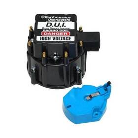 Performance Distributors 121000bk Cap Rotor And Coil Kit Gm Hei Racing