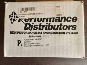 Dui-35100 Performance Distributors Cap And Rotor Kit Parts No. Bk
