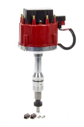 Dui-358212rd Performance Distributors Racing Distributor Sbf 351w Red Cap Without Vac Adv