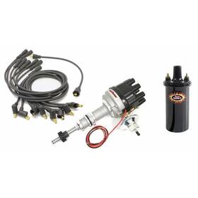 9101470 Pertronix Flame-thrower Sbf Distibutor Coil And Wire Kit 6 Volt