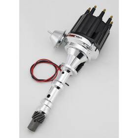 D101710 Pertronix Flame-thrower Billet Distributor Ignitor Ii Black