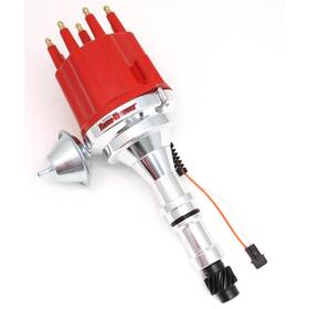 400-455 Pertronix D350711 Billet Mag Trigger Distributor Fits Buick Red