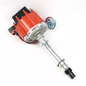 D71051 Pertronix Flame-thrower Hei Iii Distributor Fits Chevy V8 Red