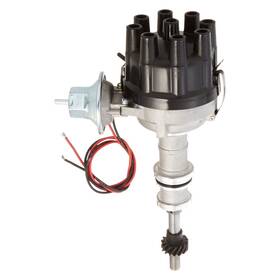 D7134610 Pertronix Flame-thrower Inch Stock-look Distributor Standard Ford Small Block V8