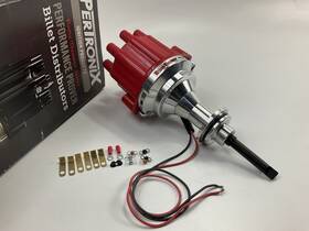 D7141801 Pertronix Flame-thrower Plug And Play Billet Distributor For Chrysler V8