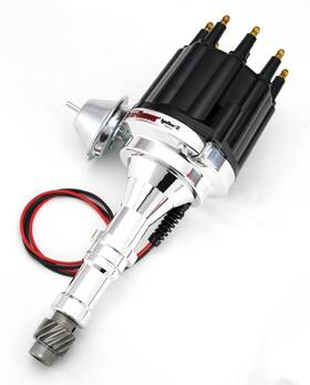 D7151710 Pertronix Dist Billet I3 Buick V8 215-350 Vac Blk Male Cap