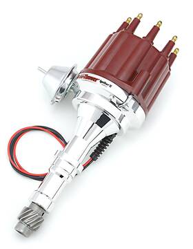 D7151711 Pertronix Dist Billet I3 Buick V8 215-350 Vac Red Male Cap