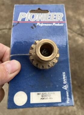 839019 Pioneer Pontiac V-8 Distributor Gear Bronze