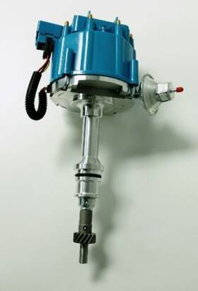 Hr0262 Pirate Mfg Small Block 221 260 289 302 Blue Hei 65k Distributor Fits Ford 5.0l 1962-95