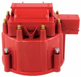 Hr0423 Pirate Mfg Red Hei Performance Distributor Cap And Rotor For Hot Rod V8 Sbc Bbc Chevy Pontia
