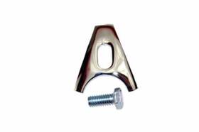 Sp7626 Pirate Mfg Chrome Distributor Hold Down Clamp Comp Fits Chevy Bbc Sbc V8 283 327 350 396 4