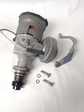 477905205a Porsche 0237003018 924 Distributor And Housing Oem With Hardware