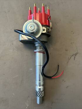 Pc7001 Procomp Chevy Small Block Big Ready To Run Distributor Red Cap