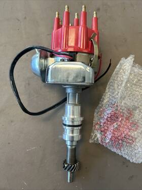 Pc7002 Procomp / Rpc Ford Small Block 289 302 Ready To Run Distributor Red Cap