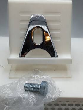 B0b5hr3g7v Quiilu Chrome Steel Performance Chevy Distributor Clamp Hold Down Sbc Bbc Sb Bb Hei V8