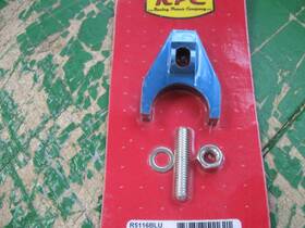R5116blu Racing Power Company Sbc/bbc Blue Aluminum Distributor Hold Down Clamp