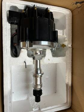 R3922bk Racing Power Rpc 3922bk Pontiac Hei Distributor With Pertronix Flame Thrower Module Black