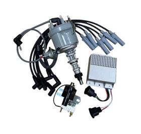 842669 Rally Distributor Module Coil Wires Ford F150 250 E150 350 4.9 78-87