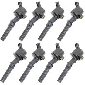 Jf504613b1 Rareelectrical New Ignition Coil Fits Ford E-350 Super Duty Xl 8 Cyl 5.4l By 4517 5011 26326