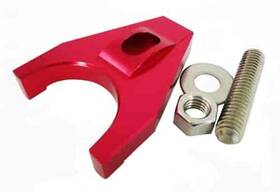 R5116red Rpc Distributor Clamp 1963-up Small Block Chevy V8 Includes Hold-down S