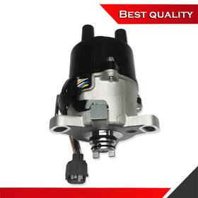 Sv27285 Shopvertex Ignition Distributor Suits Honda Crv Ex Lx 2.0l L4 1997-1998 Td97u With Cap &rotor