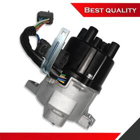 Sv27354 Shopvertex Td59u Ignition Distributor Suits Honda Prelude Accord 2.2l L4 Lx Dx 92-95 Bk