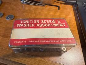 5-2700 Sosmetal Products Vintage Ignition Screw Assortment Of5 Assorted Sizes Over 100 Pieces