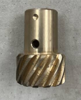 Pce372.1004 Speedmaster Sbc Bbc Bronze Distributor Gear No Roll Pin